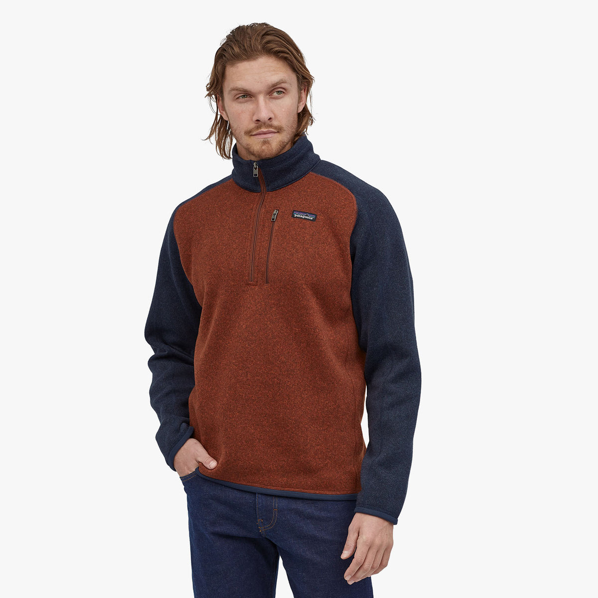 Men s Patagonia Better Sweater 1 4 Zip BackRoads Brews Shoes