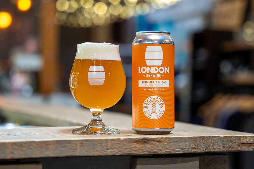 London Brewing x BackRoads Runner's High Dry Hopped Pale Ale Launch & Run